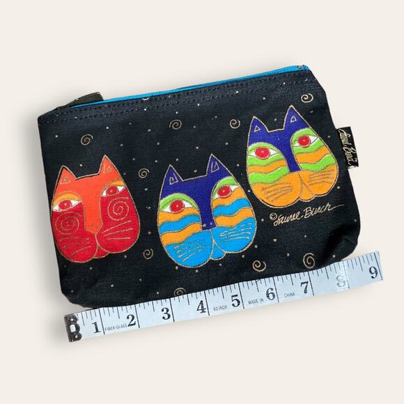 Laurel burch makeup/pencil bag - Picture 3 of 5